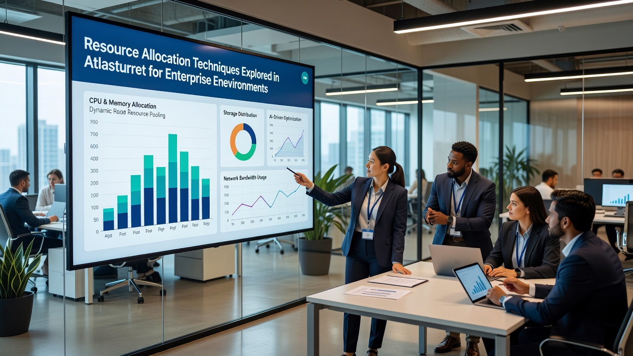 Resource Allocation Techniques Explored in Atlasturret for Enterprise Environments